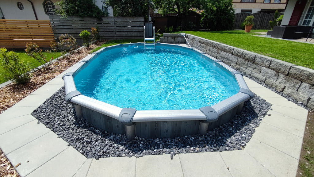 Poolset Beachwood 610x360x135cm