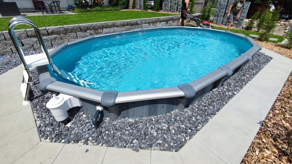 Poolset Beachwood 610x360x135cm