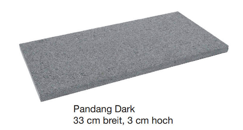 Beckenrandsteine Granit Pandang Dark 7.00x3.50m