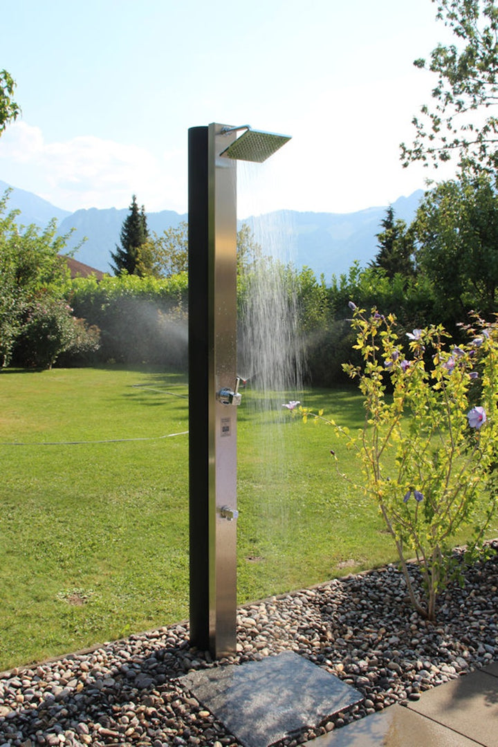 Solardusche Inox 40lt